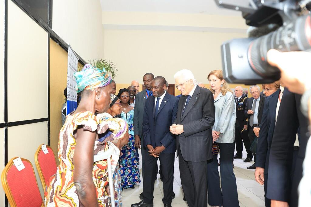 President Mattarella visits the Community of Sant'Egidio in Abidjan: 'Thank you because you have a dream that becomes reality through hope
